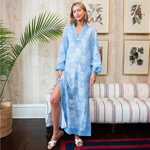 Sail to Sable Blue Maxi Dress